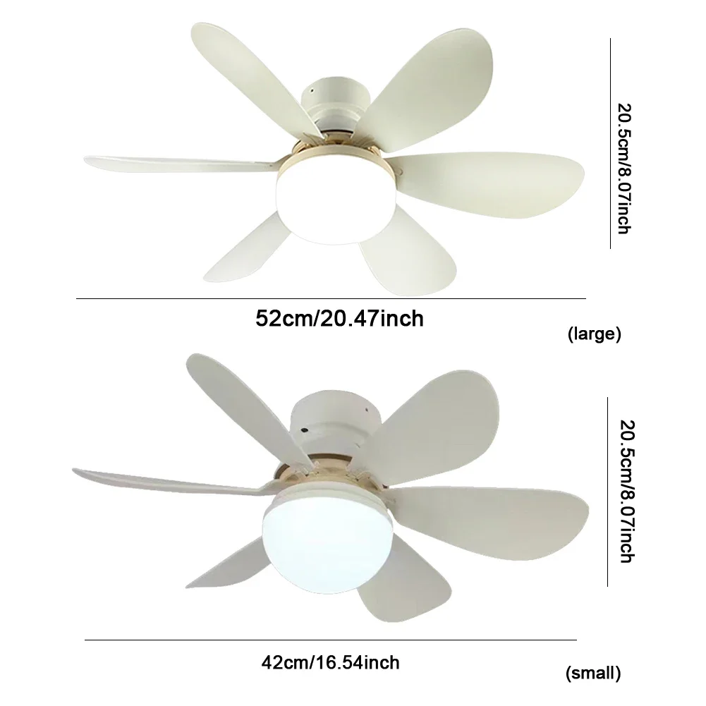 Умные Потолочные Вентиляторы С Дистанционным Управлением 30/40 Вт Светодиодная