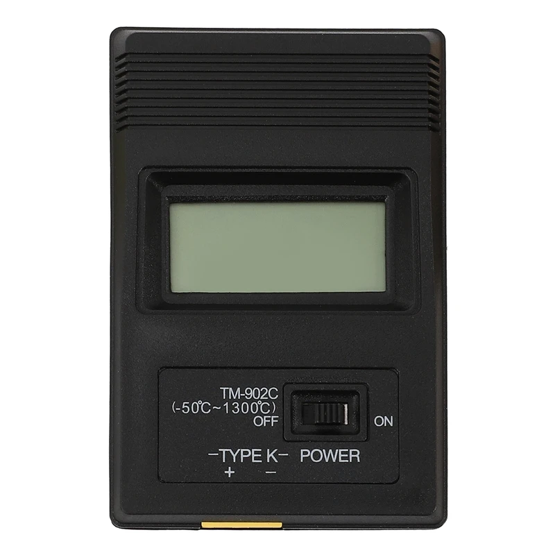 Фото Цифровой термометр TM-902C (от -50°C до 750°C) с датчиком K-типа и термопарой -DTB1 №5