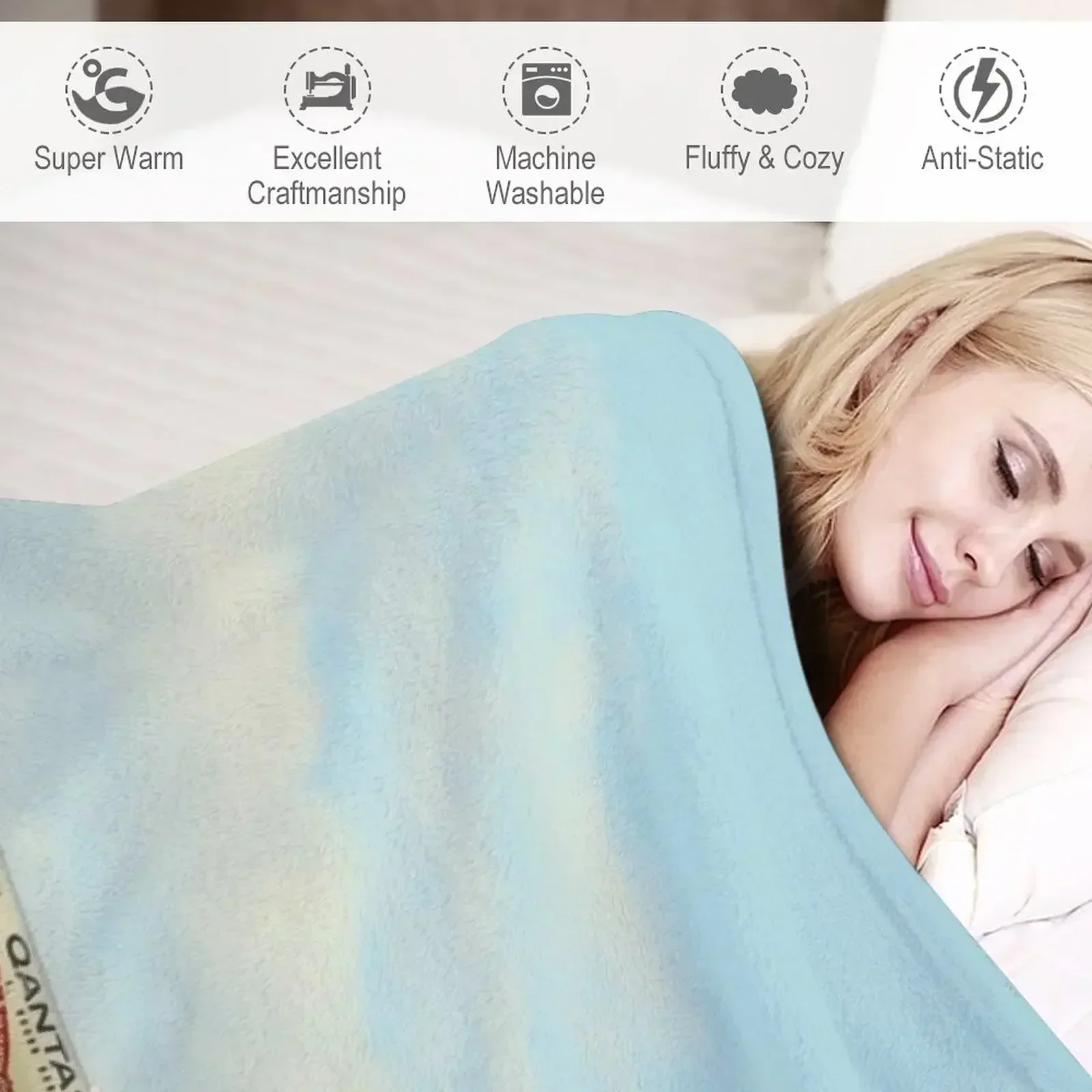 Одеяло Qantas dreaming of Flight движущаяся среда одеяла для волос