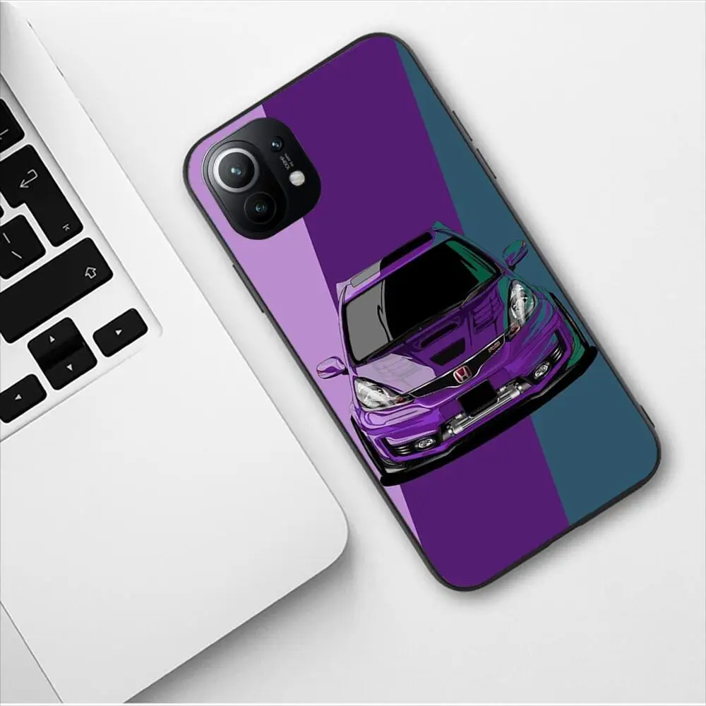 Luxury Car Logo H-Honda Luxury Phone Case For Xiaomi 13 12 11T 9 11 10C 9T 8 9SE 11i Lite Ultra Note10 Poco F3 M4 M3 Pro Cover