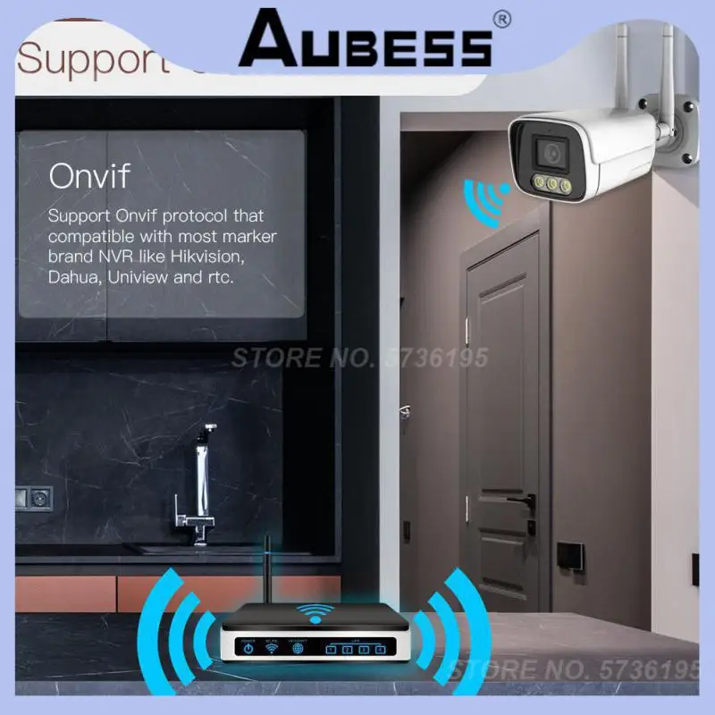 

Security Camera Remote Control Infrared Night Vision Surveillance Camera 2mp Night Vision 1080p Smart Camera Weatherproof