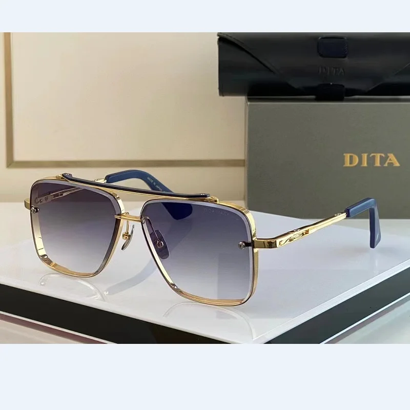 

Authentic DITA MACH SIX UV400 Polarized Gradient Retro Men Women Sun Glasses Fashion Business Luxury Design Male Couple Eyewear