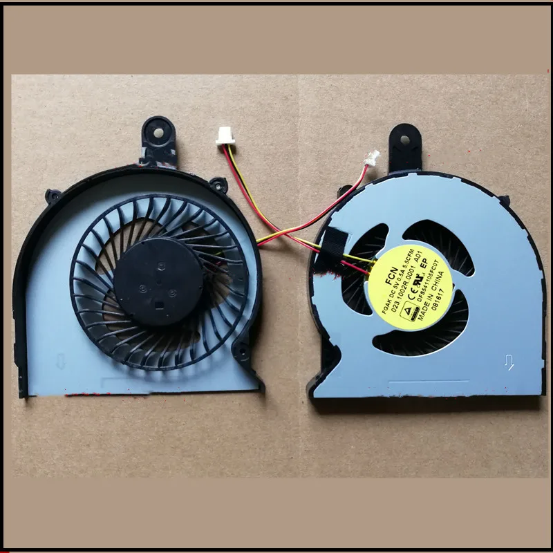 Новый кулер для охлаждения ЦП ноутбука графического процессора Dell Inspiron 15-7577 7588