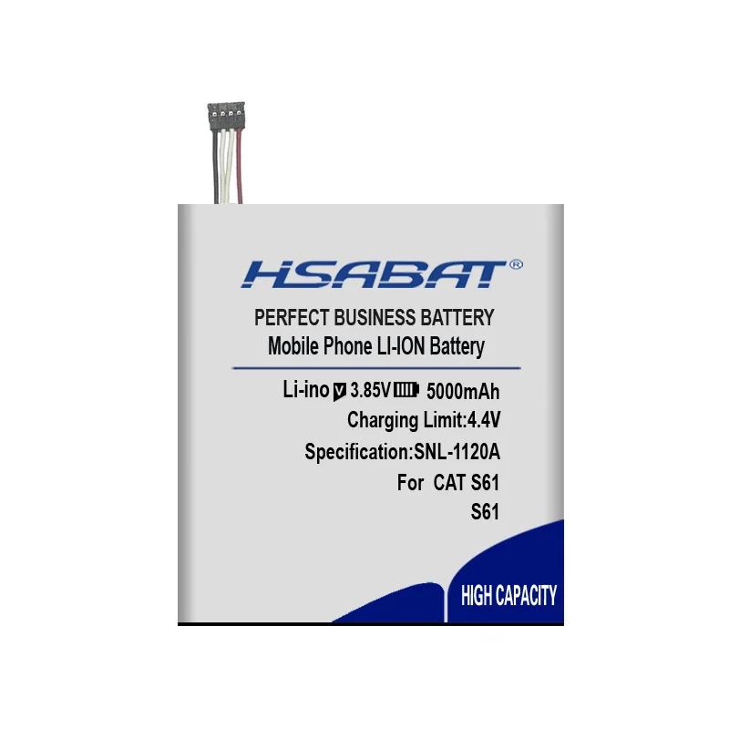 Аккумулятор HSABAT APP00262 на 5000 мА · ч для аккумуляторов Caterpillar Cat S61 - купить по