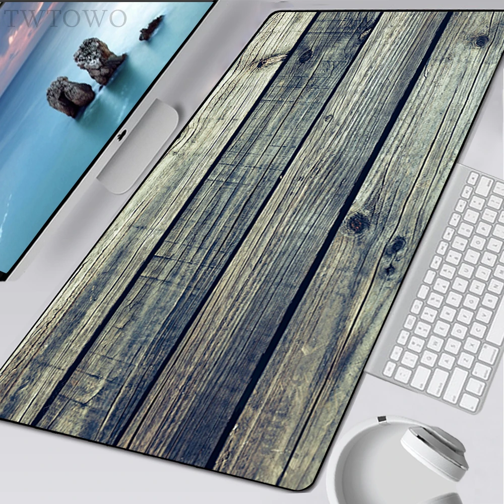 

Wood Grain Textures Mouse Pad Gamer New Home Custom Mouse Mat MousePads Laptop Anti-slip Natural Rubber Gamer Mice Pad Mouse Mat