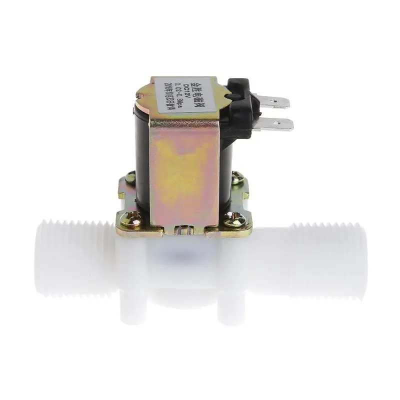 

New 12V Electric Solenoid for VALVE Magnetic for Dc N/C Water Air Inlet Flow Swi Dropship