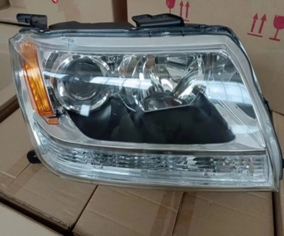 Автомобильные передние фары ангельские глазки для Suzuki Grand Vitara DRL дневные ходовые