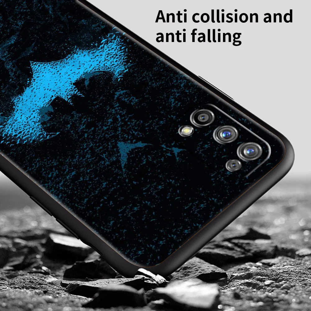 Чехол с логотипом Бэтмена для Realme C21 C15 8 7 6 Pro XT GT C3 C11 C12 C21Y мягкий чехол телефона Oppo