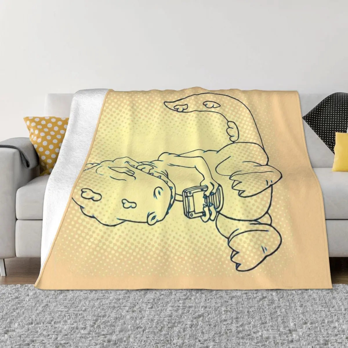 Игровое одеяло Reptar Рождественское украшение покрывала для кровати одеяла