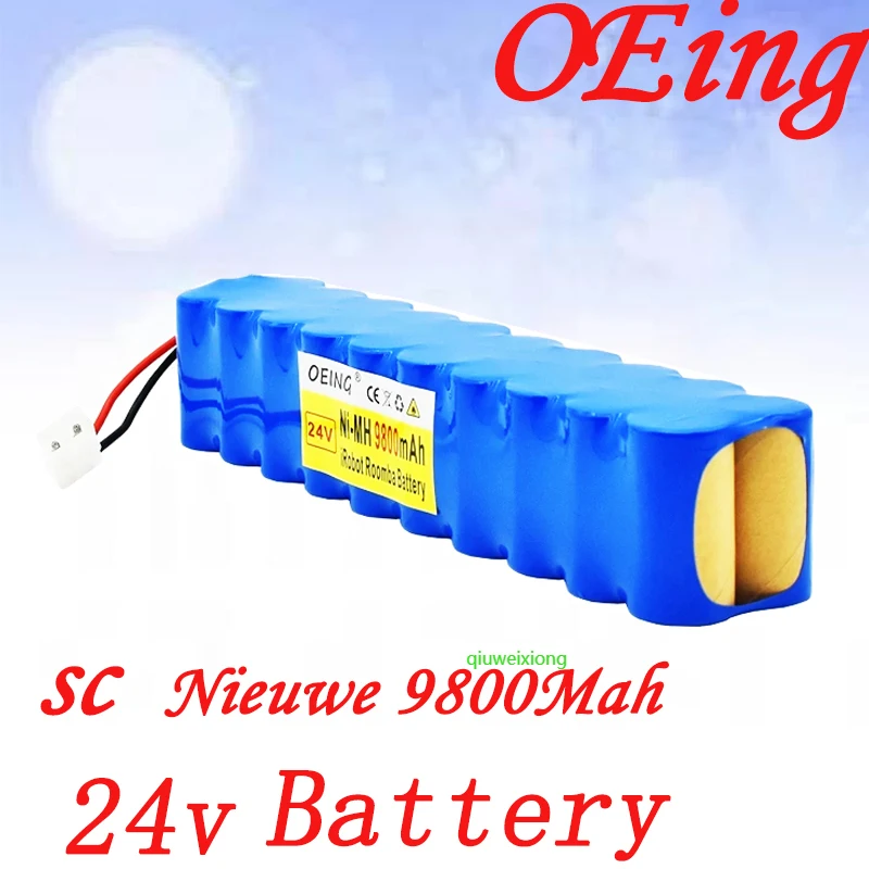 

Nieuwe 9800Mah SC Voor Rowenta 24V Nimh Accu Cd Stofzuiger Besen Air Force Extreme RH8770 RH8771WS RH877501 RH8779 RH877901