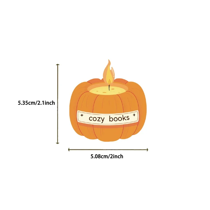 10/30/50 шт. Kawaii Ghost Reading ПВХ наклейка эстетические DIY детские украшения