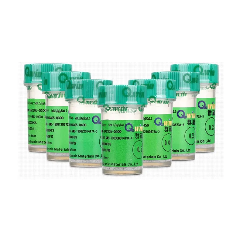 Qwin 250K свинцовый шарик для припоя ремонта BGA инструменты шариков 0 45 5 55 6 65 мм