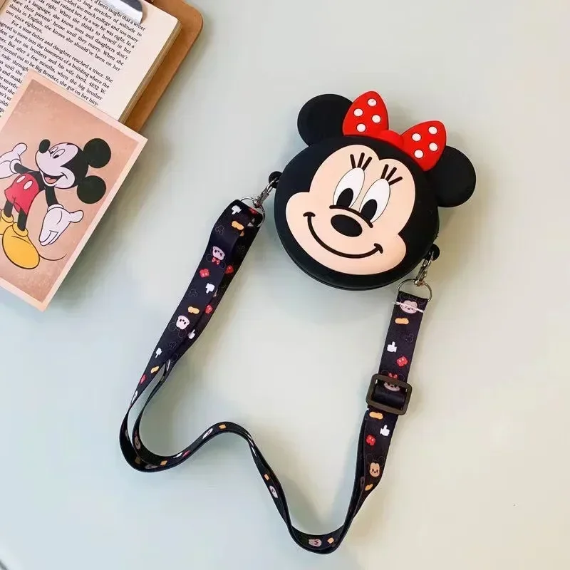 Disney Kawaii сумка на плечо Микки Маус Минни мультяшная фигурка мини-монета