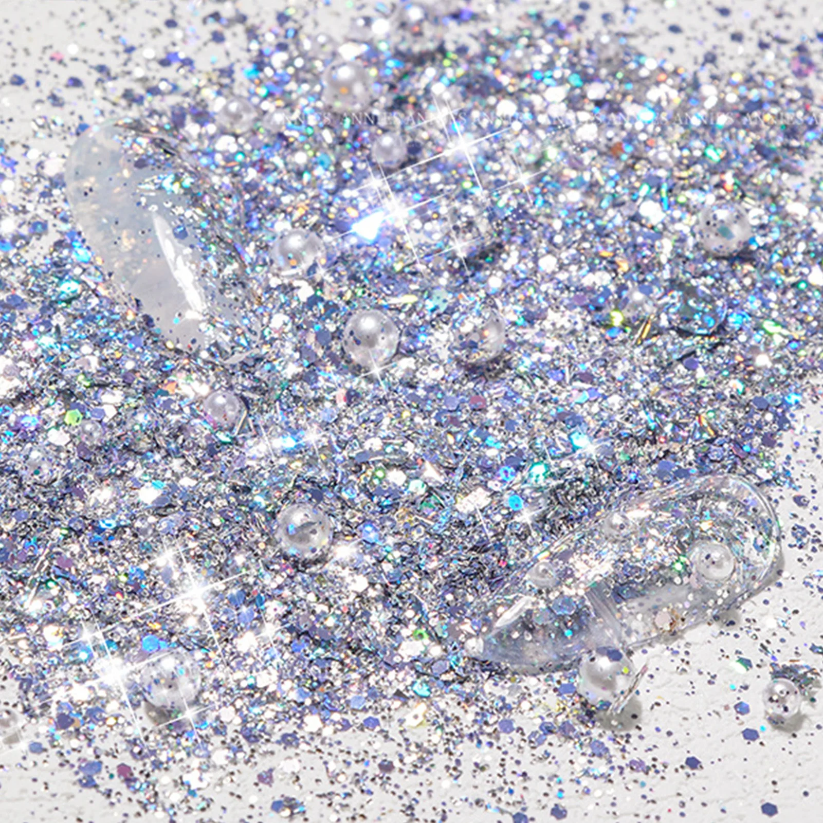 Раздавленные блестки крупные красочная фотобумага наклейка 3D акриловая пайетка