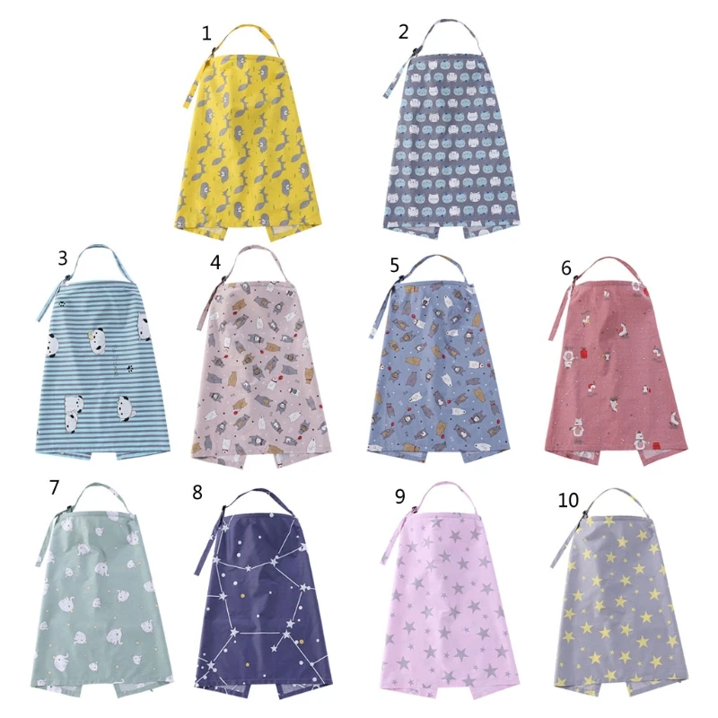

Baby Breastfeeding Nursing Cover Infant Breast Feeding Scarf Blanket Cloth Apron