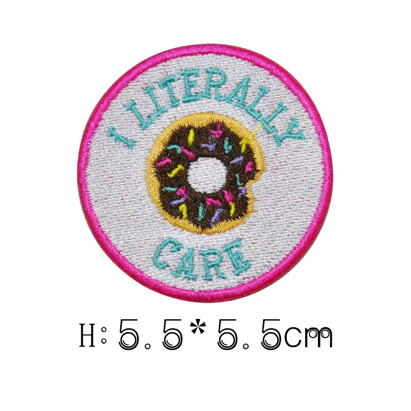 Термоклейкие нашивки с рисунком картофеля фри пиццы