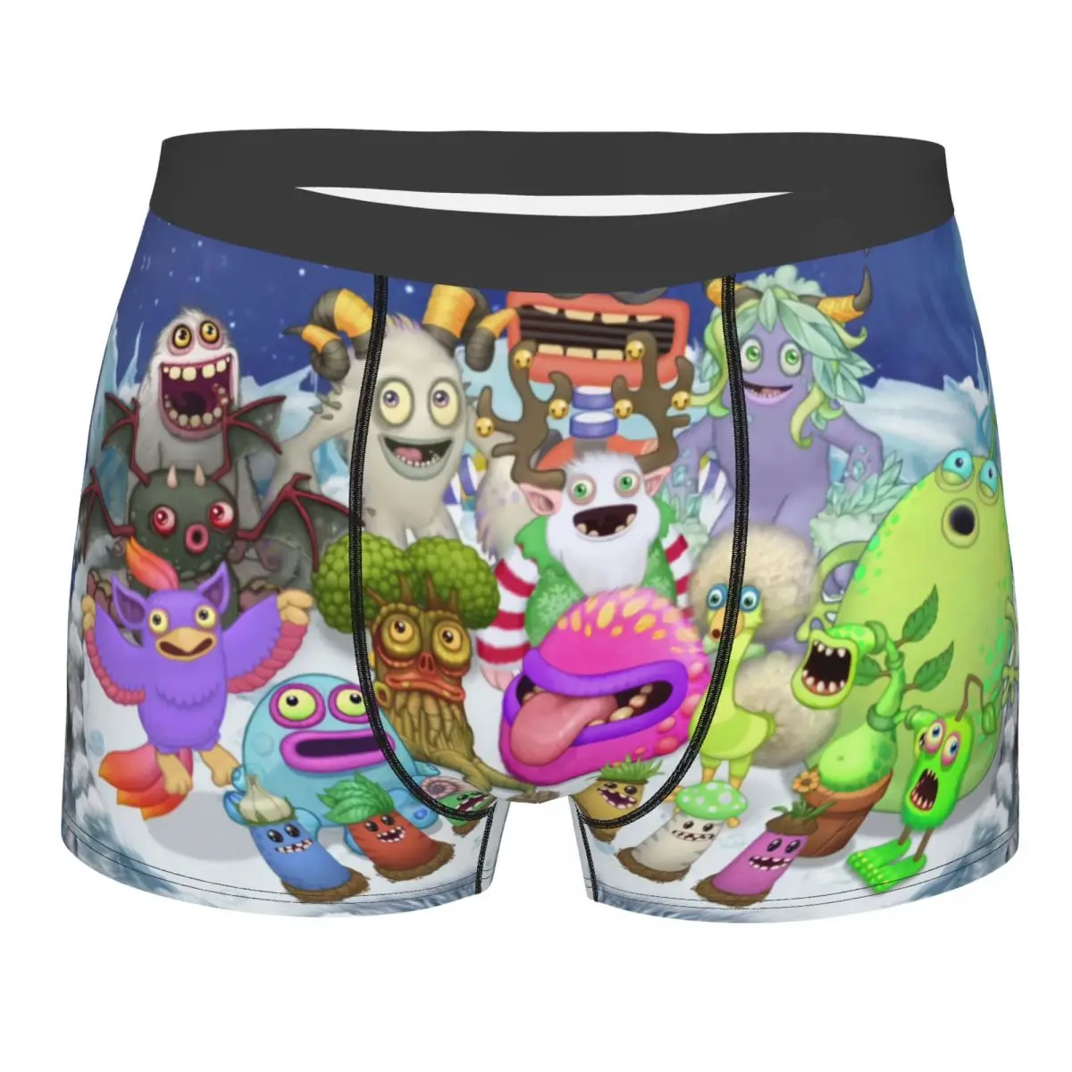 Нижнее белье My Monsters Cold Island Acapella мужские эластичные трусы-боксеры для видеоигр