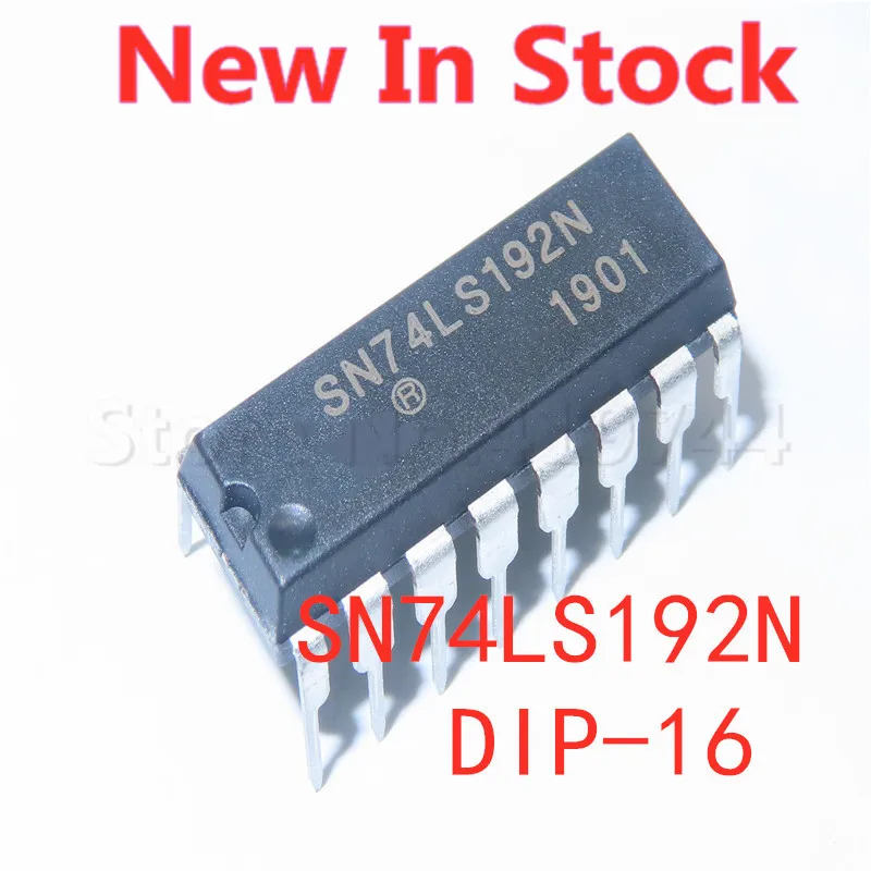5 шт./лот 74LS192 SN74LS192N DIP-16 можно установить BCD двойные часы реверсивный счетчик