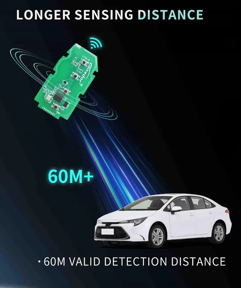 Универсальная удаленная плата Lonsdor поддержка ID 2000/2561/1320/2550/0110 чип 4A для Toyota Corolla Cross