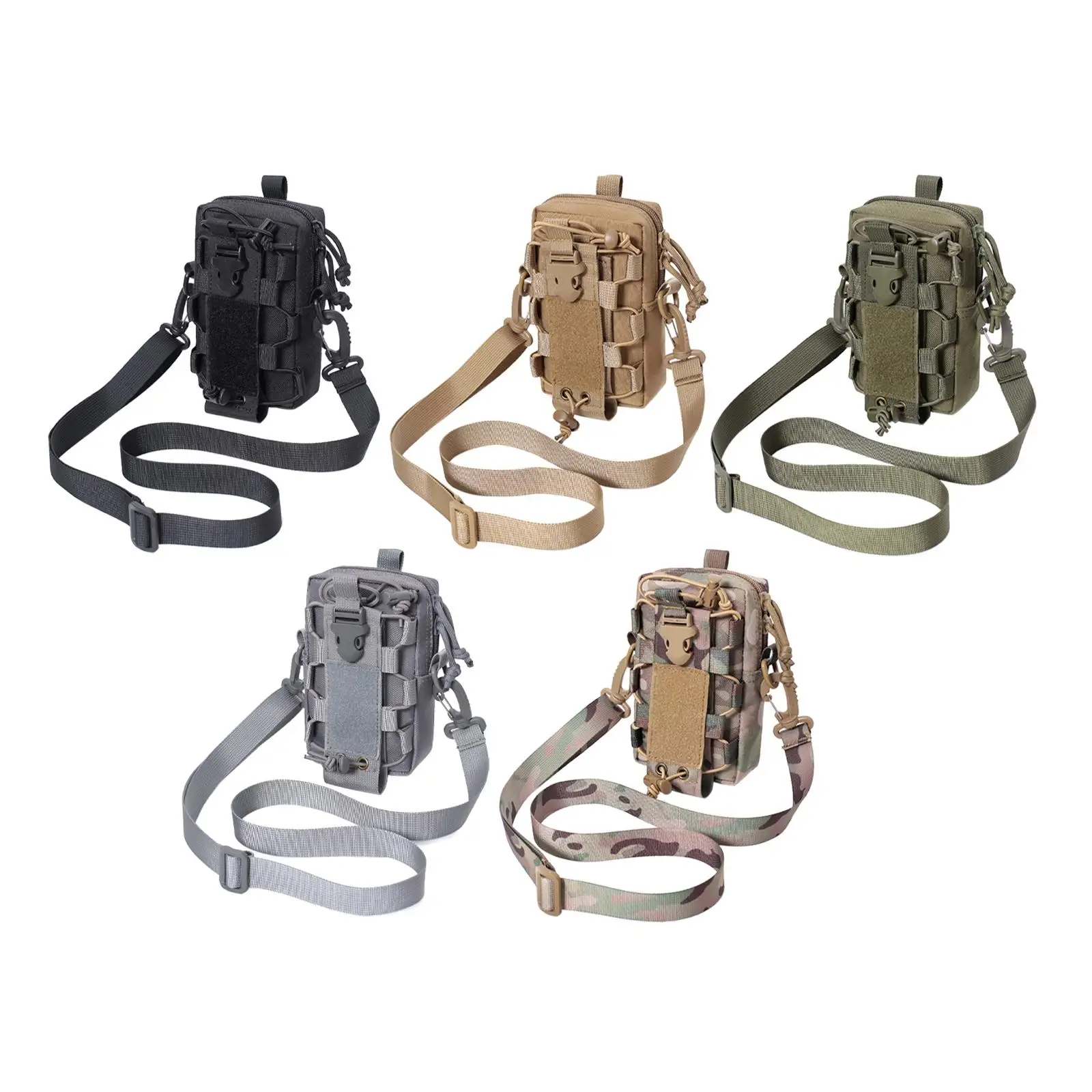 

Tactical Bag with Shoulder Strap Waist Bag Pocket for Mobile Phone Travel