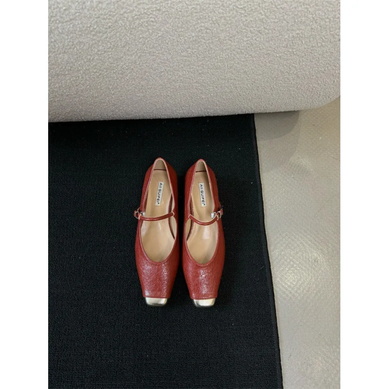 Туфли Темно-синие Туфли-лодочки Массивные сандалии Повседневные туфли на