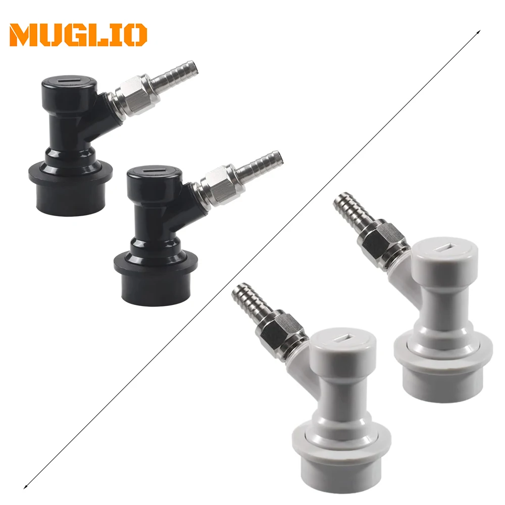 Набор из 2 шариковых замков MFL с поворотными гайками 1/4 жидких/газовых колючка от