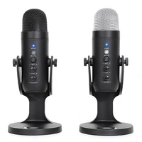 MU900 Condenser Microphone Studio Recording USB Microphone for Computer Streaming Video Gaming Podcasting Singing Mic Stand