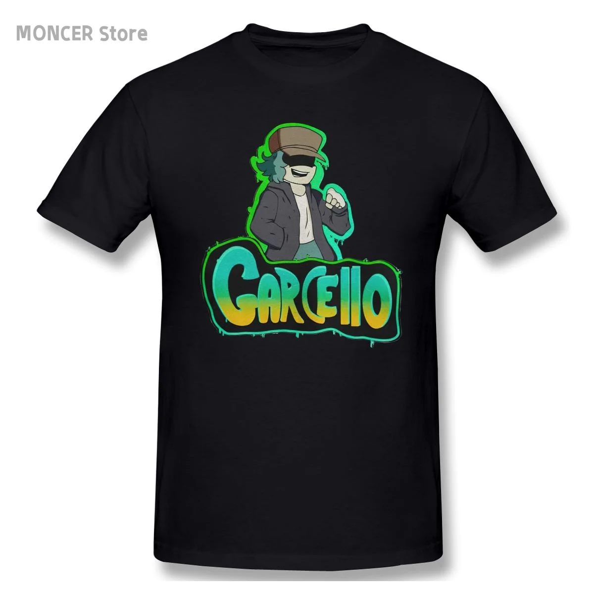 

Garcello Fnf Mod Character Graffiti Friday Night Funkin T Shirts For Men 100% Cotton T-Shirt Anime Tee Shirt Tops Gift Idea