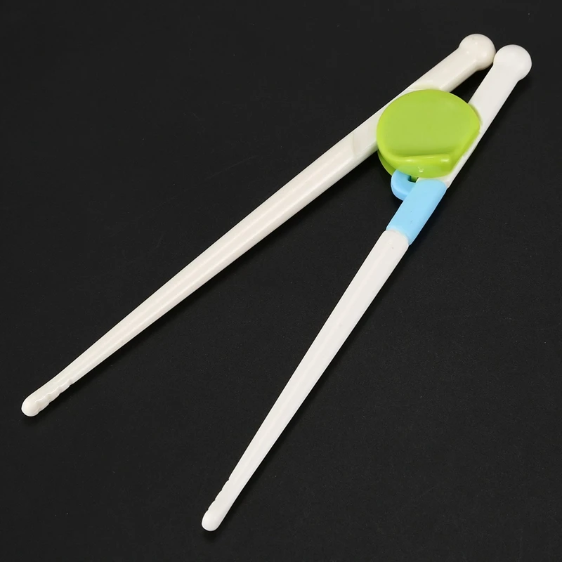 1 Pair Children Kids Beginner Chopsticks Training & 36X Children's Curly Party Straws, Straw Curling Novel Straws images - 6