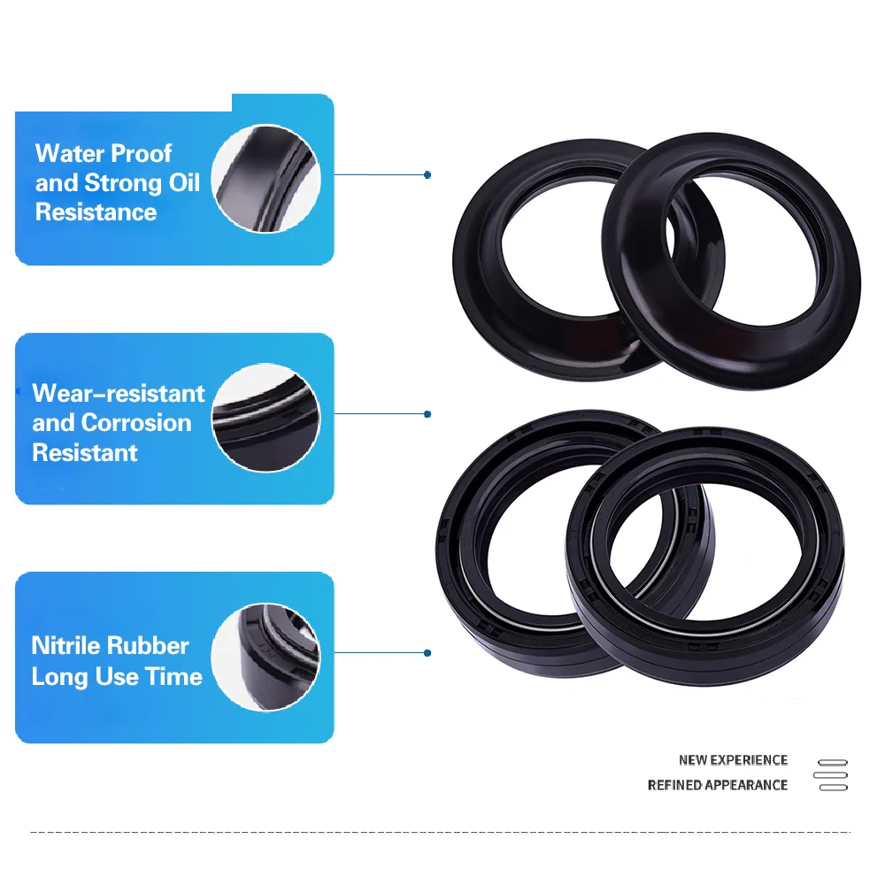 

35x48x11 Motorcycle Front Fork Oil Seal 35 48 Dust Cover For LEIKE 125GY-2 LK125GY-2 For RIEJU MRX50 MRX 50 RS3 50 35 SHOWA USD