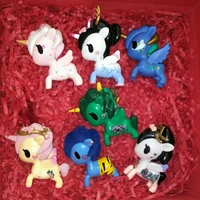 little model pony figure twilighta sparkles fluttershya diy ornaments accessories tabletop decoration children present
