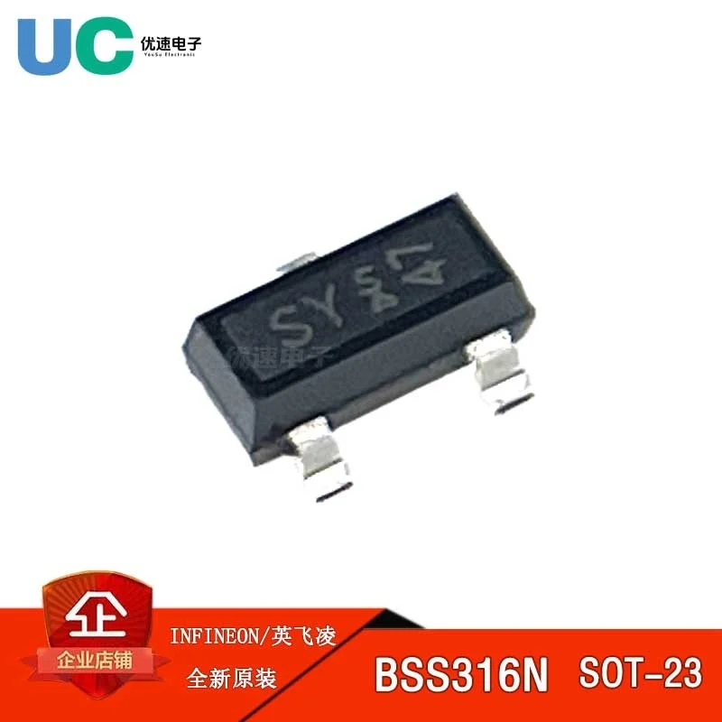 5PCSBSS316N H6327 SOT23 SYs 30V 1.4A