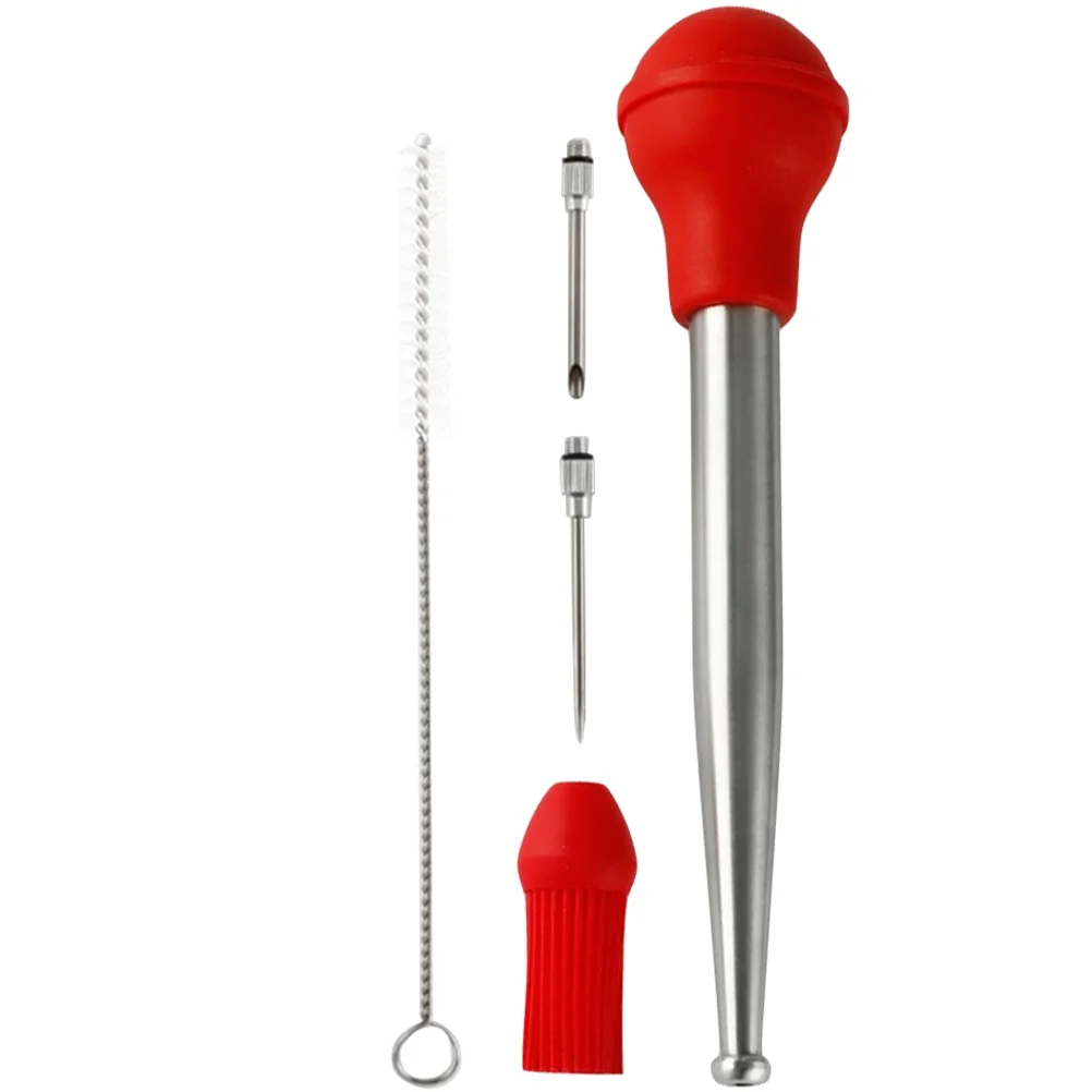 

Turkey Baster Syringe Injector Injecting Toolscooking Sauce Meal Needle Barbecue