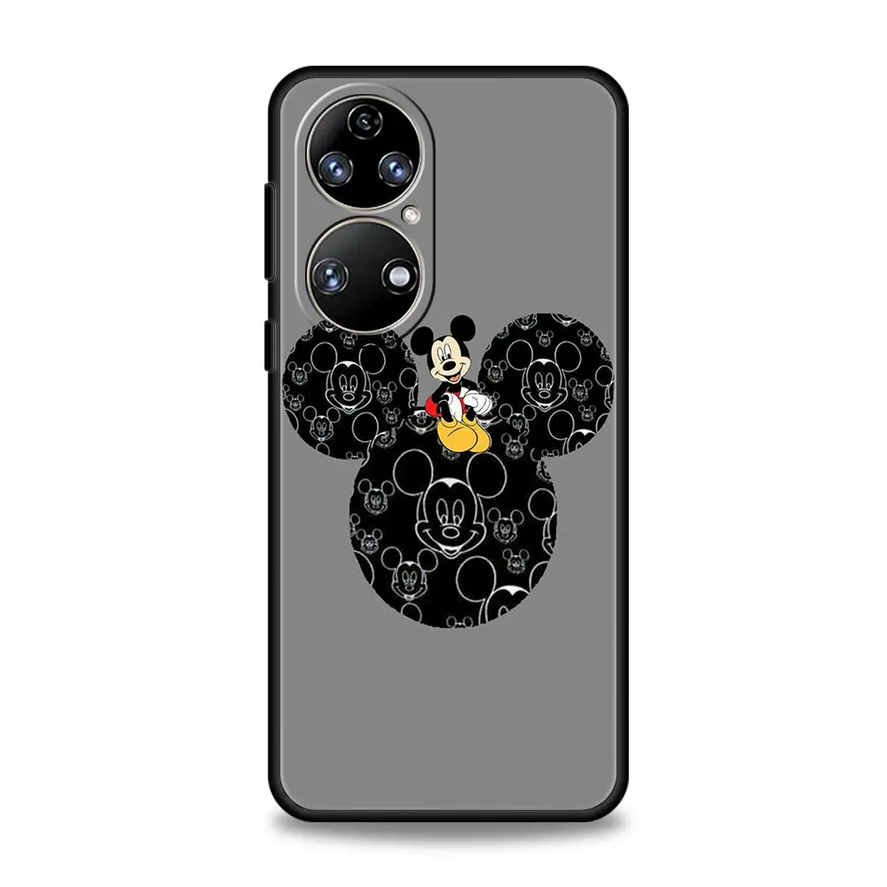 Чехол с Микки и Минни Дональд Дак для Huawei P30 Lite чехол телефона P50 Pro P20 P40 E P Smart Z 2021 Y6p