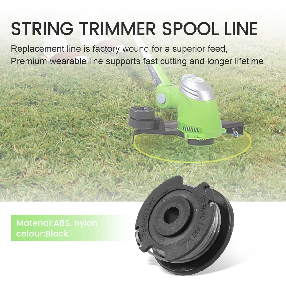 Набор из 4-х катушек триммера для Bosch F 016800569 EasyGrassCut 23 26 18 18-230 18-260 18-26 Замена