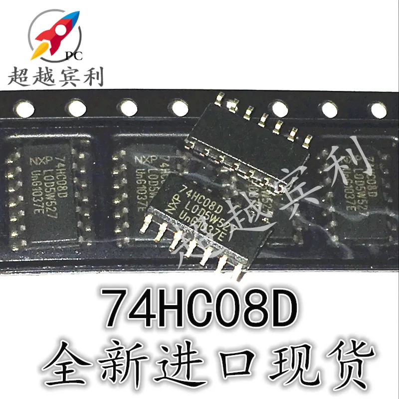 

30pcs original new 74HC08 74HC08D SN74HC08DR SOP14
