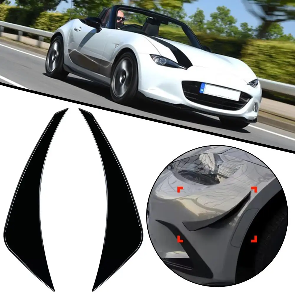 Боковой ветровой спойлер диффузор автомобильная наклейка для Mazda MX-5 Miata ND 2016+