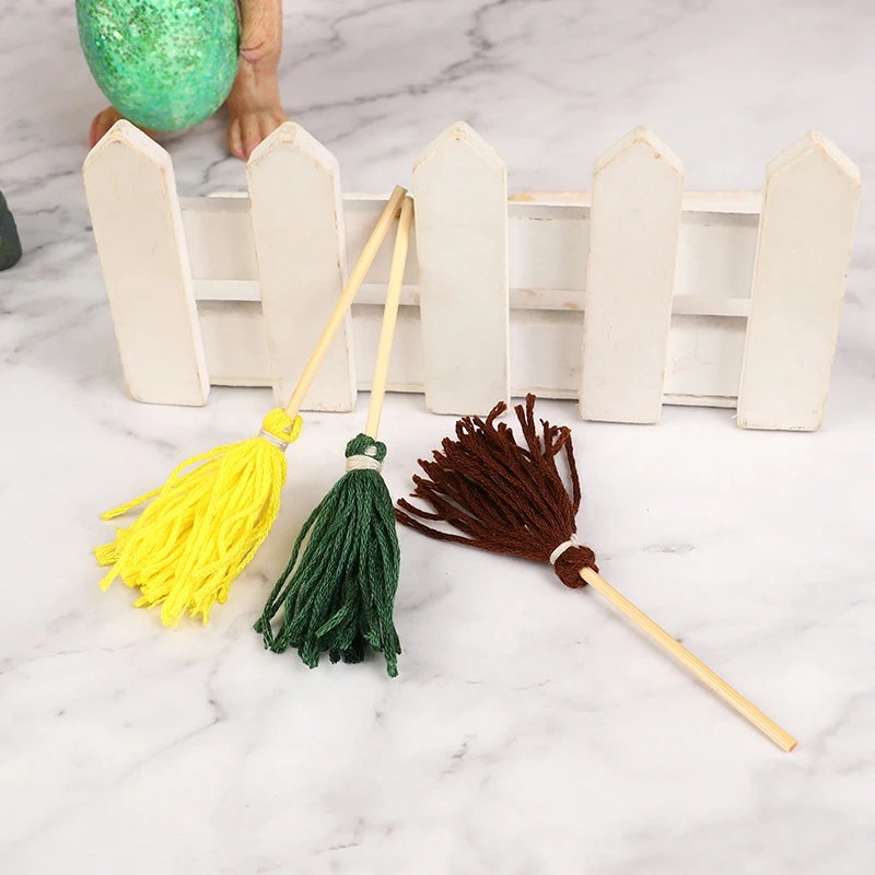 

Миниатюрная имитация метлы для кукольного домика аксессуары «сделай сам» Украшения для сцены игрушки