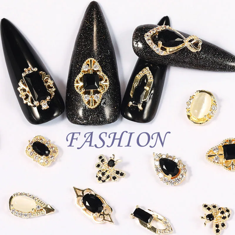 

10 шт., бриллианты для ногтей