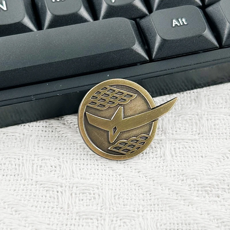 Фото Kamen Rider Gaim: Gaim, эмалированная булавка с логотипом, японская научная фантастика, ТВ, персонаж аниме, периферийный значок, металлические аксессуары в стиле ретро №3