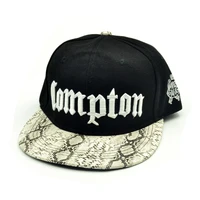 compton menwomen snapback sport baseball cap vintage black letter gangsta hip hop hat