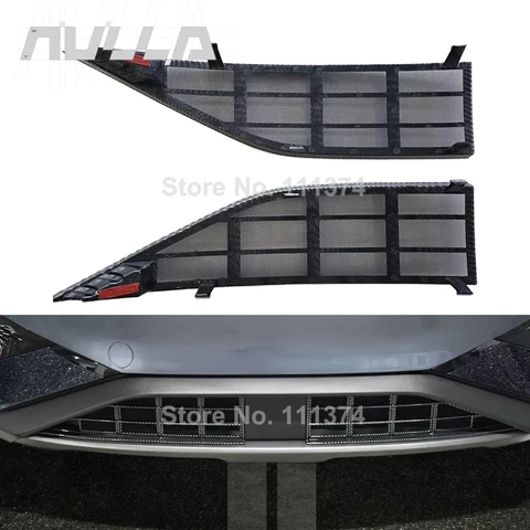 Для BYD Sealion 7 EV 2024 2025 крышка от насекомых, сетчатая защита переднего бампера, пряжка, установка решетки, сетка, автомобильные аксессуары