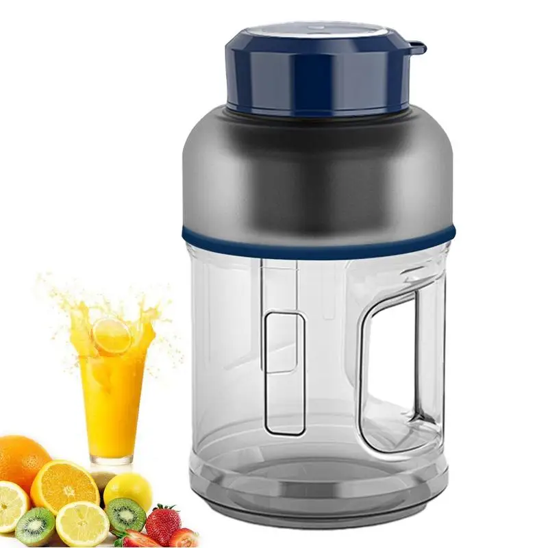 

1.5L Rechargeable Blender Juicer Milkshake And Smoothie Blender With Ultra-Sharp Eight Blades For Travel Portable Blender Cup