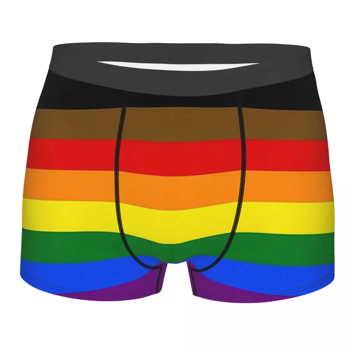 

Gay RAINBOW FLAG Philadelphia Variant Gifts LGBT Underpants Homme Panties Men's Underwear Ventilate Shorts Boxer Briefs