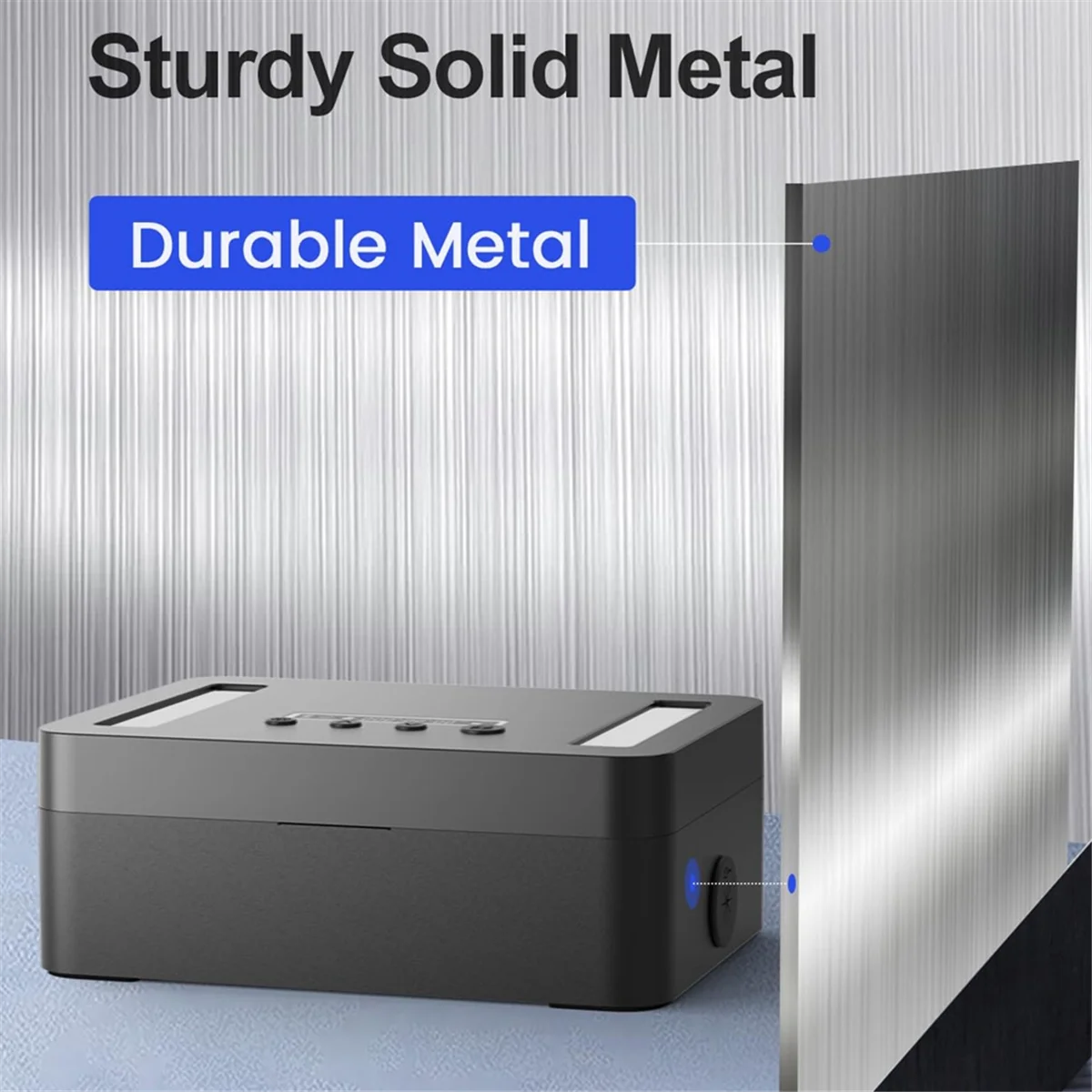 Металлическая коробка с таймером стандартная Блокировка блокировка контейнера