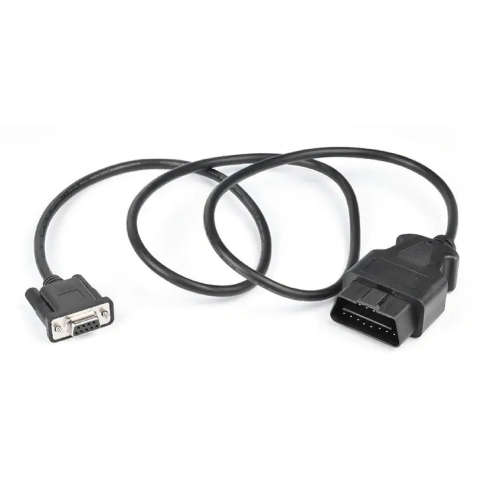 

16-контактный интерфейс OBD-USB-коннектор OBD2 к кабелю DB9 RS232 для автомобильного диагностического адаптера