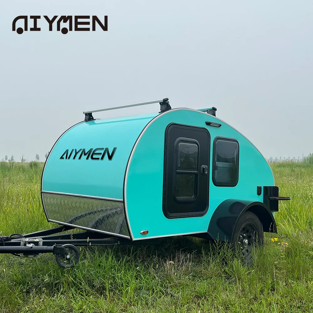 AIYMEN стекловолоконный экспедиционный алюминиевый прицеп для отдыха путешествия