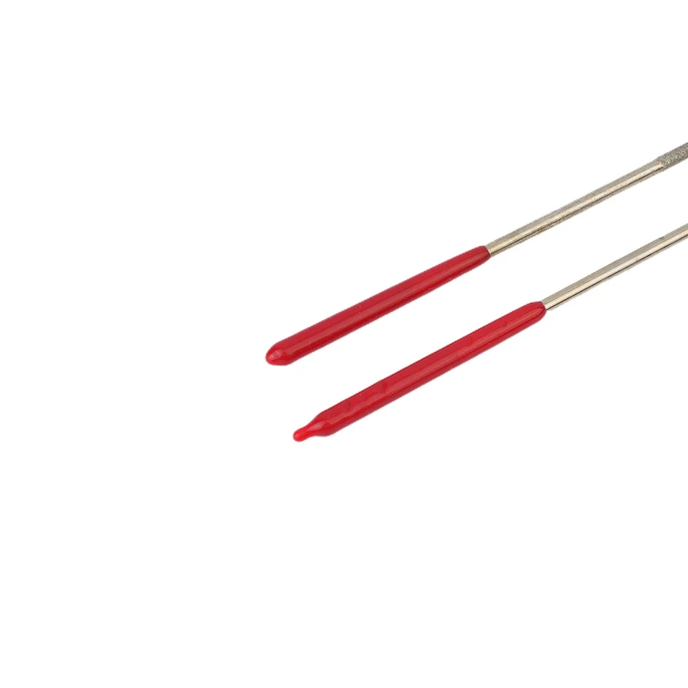 

2pcs Mini Needle File 3x140mm Round Diamond Needle File DIY Wood Rasp File For Needle Jewelry Polishing Carving Handy Tools
