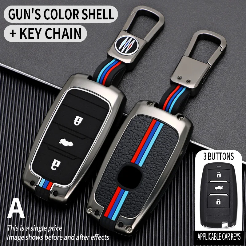 

Car Key Case Cover for changan cs35plus cs35 cs15 cs75 cs95 cx20 cs1 cv1 alsvin v7 raeton 2018 cs55 cx70 Holder Shell Keychain