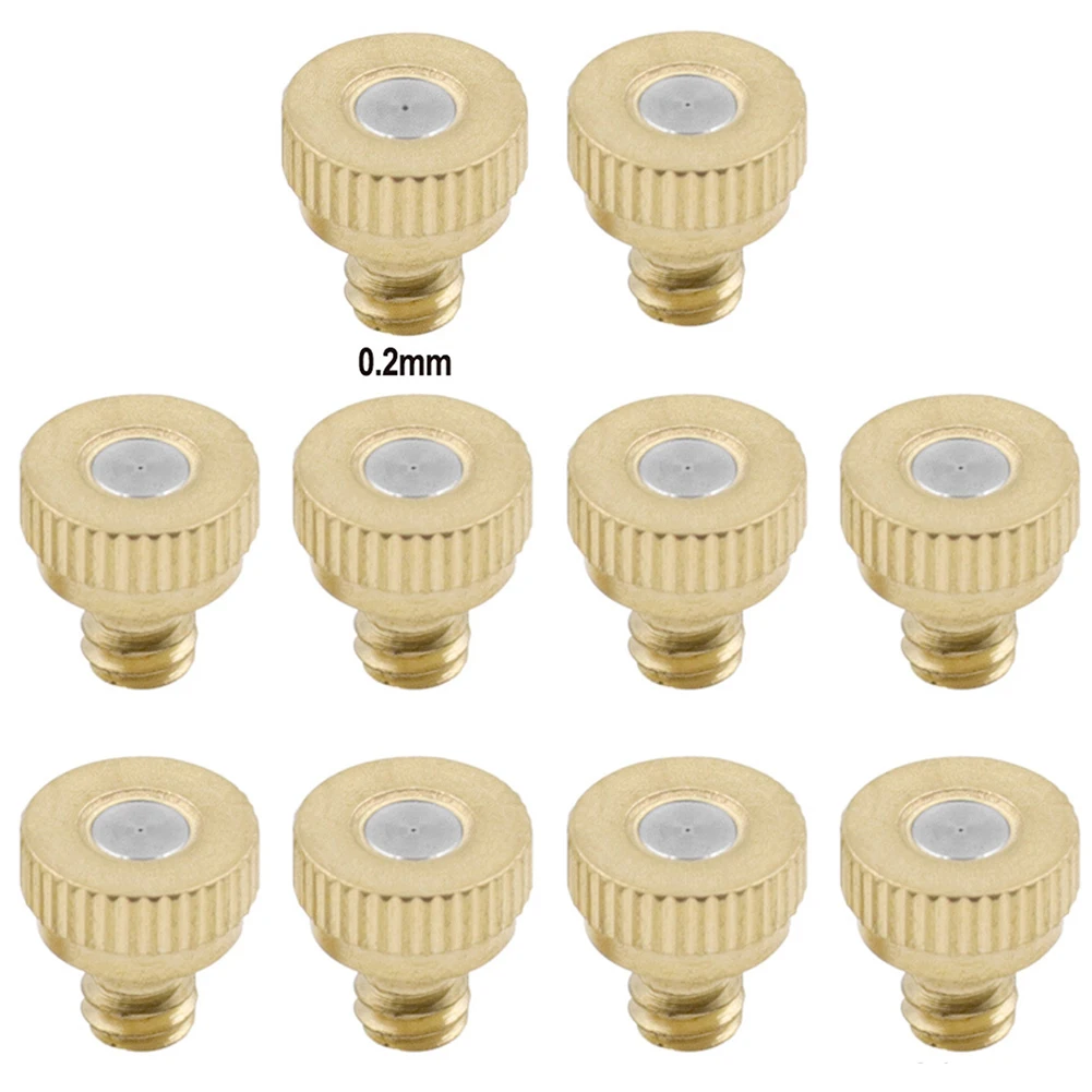 

10 шт., латунные насадки для полива сада